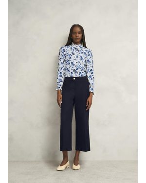 Hobbs Norfolk Trousers - Blue