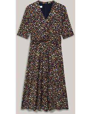 hobbs sian jersey dress Hobbs Jaci Jersey Dress, Red/Multi