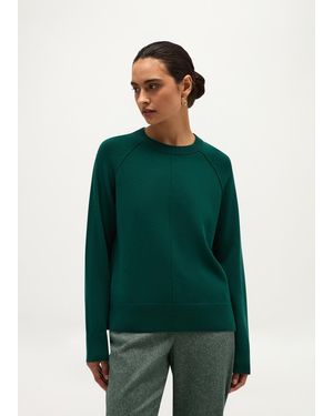 Hobbs Abby Wool Cashmere Jumper - Green
