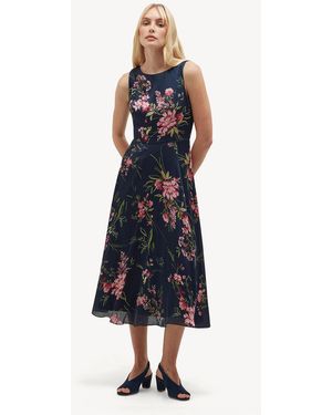 Hobbs Carly Dress - Blue