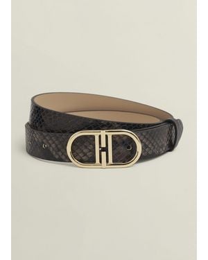 Hobbs Kiera Leather Belt - Multicolour