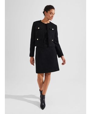 Hobbs Emmy Jacket With Wool - Black