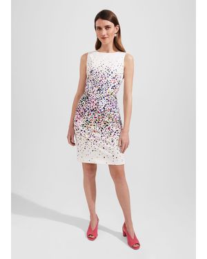 Hobbs Petite Fiona Dress - White