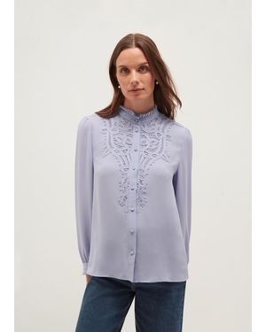 Hobbs Delora Blouse - Grey