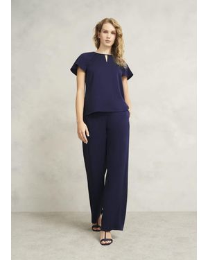 Hobbs Delora Trousers - Blue
