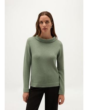 Hobbs Audrey Wool Cashmere Jumper - Green