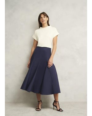 Hobbs Silvia Skirt - Blue