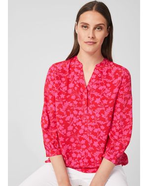 Hobbs Essie Floral Blouse - Pink