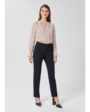 Hobbs Petite Gael Trousers - Blue