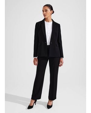 Hobbs Longline Single-Breasted Jacket - Black