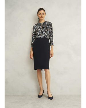 Hobbs Ivy Skirt - Blue