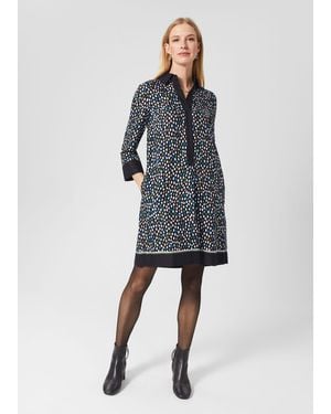 Hobbs Marci Tunic Dress - Blue