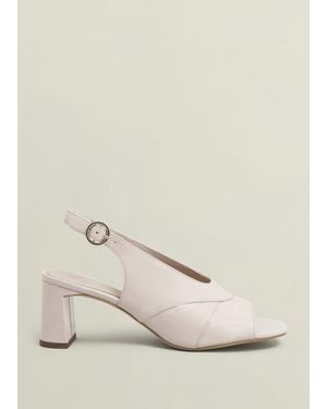 Hobbs Karina Leather Sandals - Natural