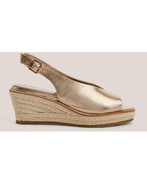 Hobbs Kali Leather Espadrilles - Natural