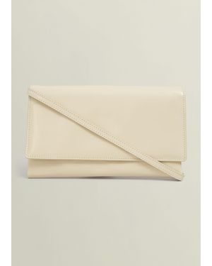 Hobbs Renata Leather Clutch - Natural