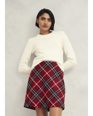 Hobbs Teia Wool Skirt - Multicolour