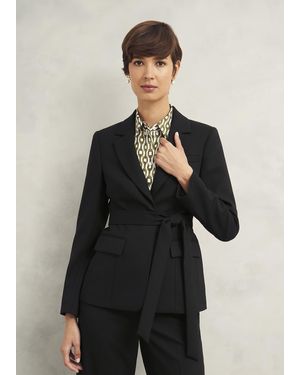 Hobbs Casey Jacket With Wool - Black