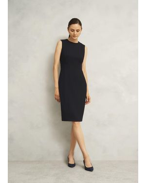 Hobbs Petite Ivy Dress - Blue