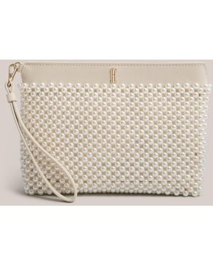 Hobbs Catherine Pearl Wristlet - Natural