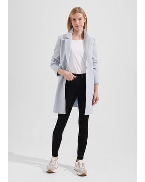 Hobbs Camellia Coat - White