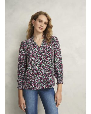 Hobbs Orelia Blouse - Purple