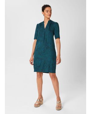 Hobbs Lucille Dress - Blue
