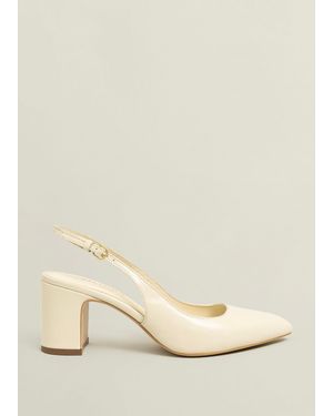 Hobbs Lily Slingback Sandals - Natural