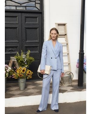 Hobbs Estella Linen Jacket - Multicolour