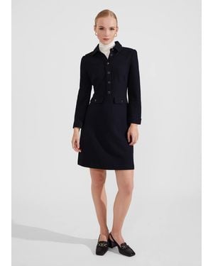 Hobbs Adelia Ponte Dress - Black