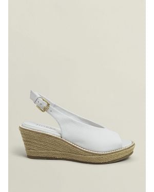 Hobbs Kali Leather Espadrilles - Natural