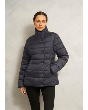 Hobbs Tana Puffer Coat - Blue