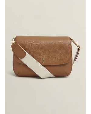 Hobbs Berwick Leather Crossbody Bag - Natural