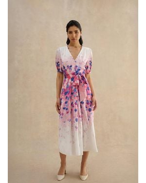 Hobbs Charlesworth Floral Dress - Pink