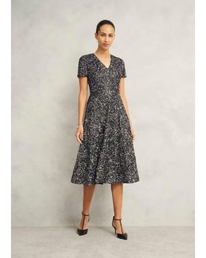 Hobbs Tatiana Sequin Dress - Blue