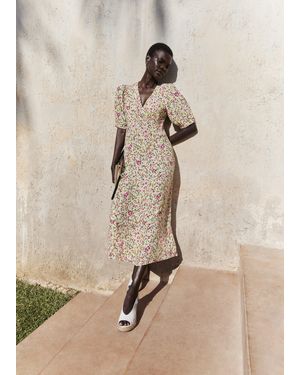Hobbs Santana Dress - Natural