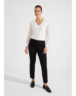 Hobbs Petite Amanda Skinny Jeans - White