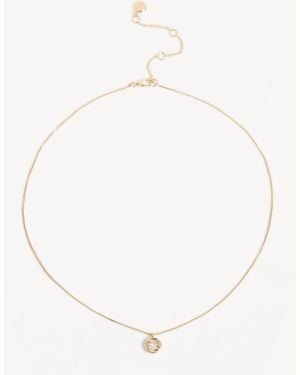 Hobbs Axelle Plated Necklace - White