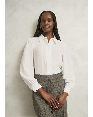 Hobbs Rose Blouse - Natural