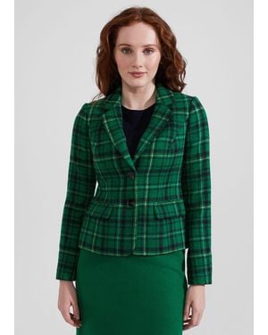 Hobbs Hackness Wool Jacket - Green