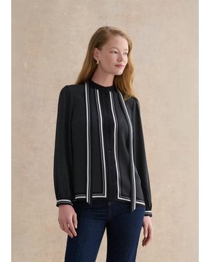 Hobbs Valerie Blouse - Blue