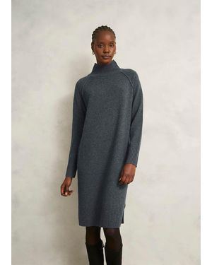 Hobbs Lorraine Knit Dress - Blue