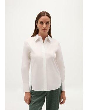 Hobbs Andra Cotton Blend Shirt - White