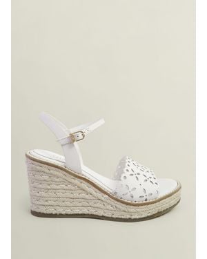 Hobbs Sairey Leather Espadrilles - Natural