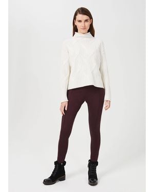 Hobbs Jana Sculpting Leggings With Stretch - Multicolour