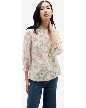 Hobbs Frances Blouse - Natural