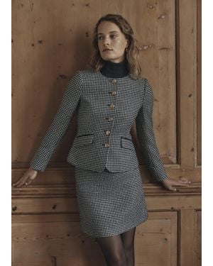 Hobbs Dolly Wool Jacket - Brown
