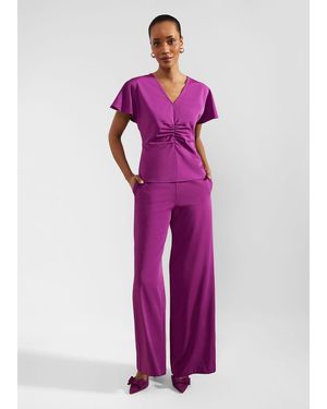 Hobbs Venetia Trouser - Purple
