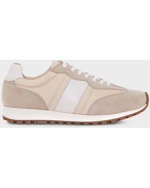 Hobbs Ellis Leather Trainers - White