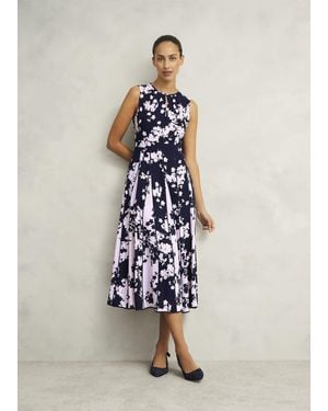 Hobbs Petite Angelica Dress - White