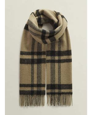 Hobbs Ruth Wool Scarf - Green